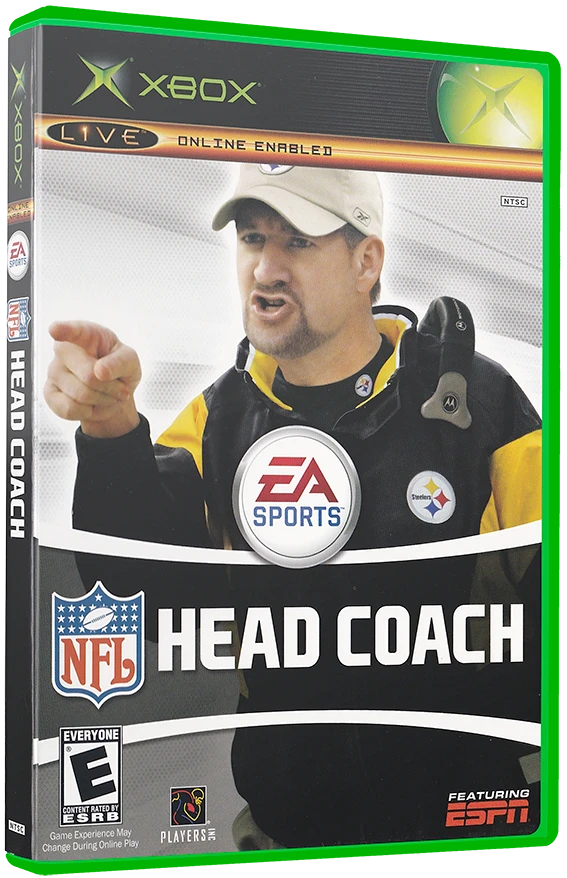 NFL Head Coach box art