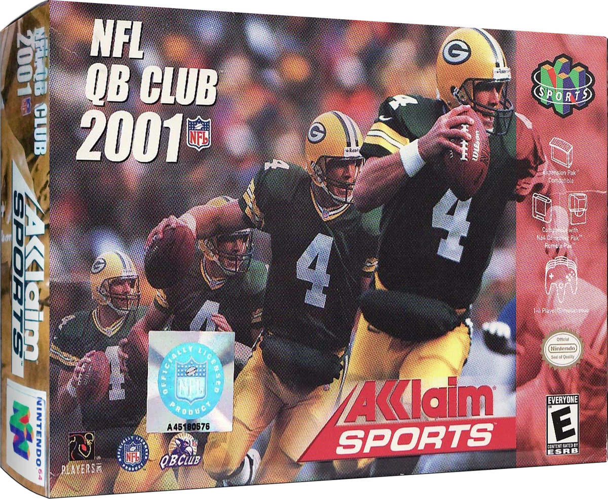 NFL Quarterback Club 2001 box art
