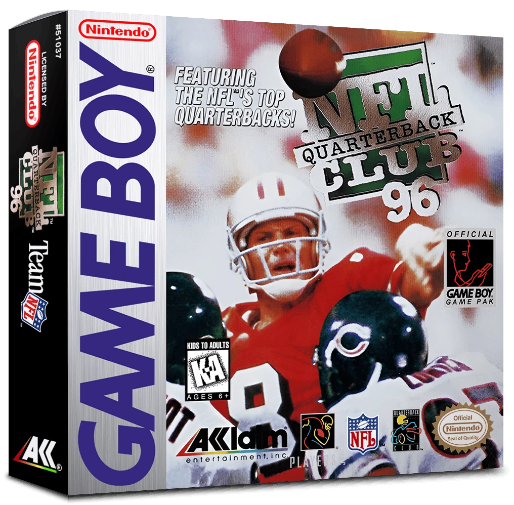 NFL Quarterback Club 96 box art