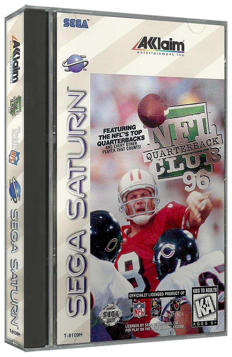NFL Quarterback Club 96 box art