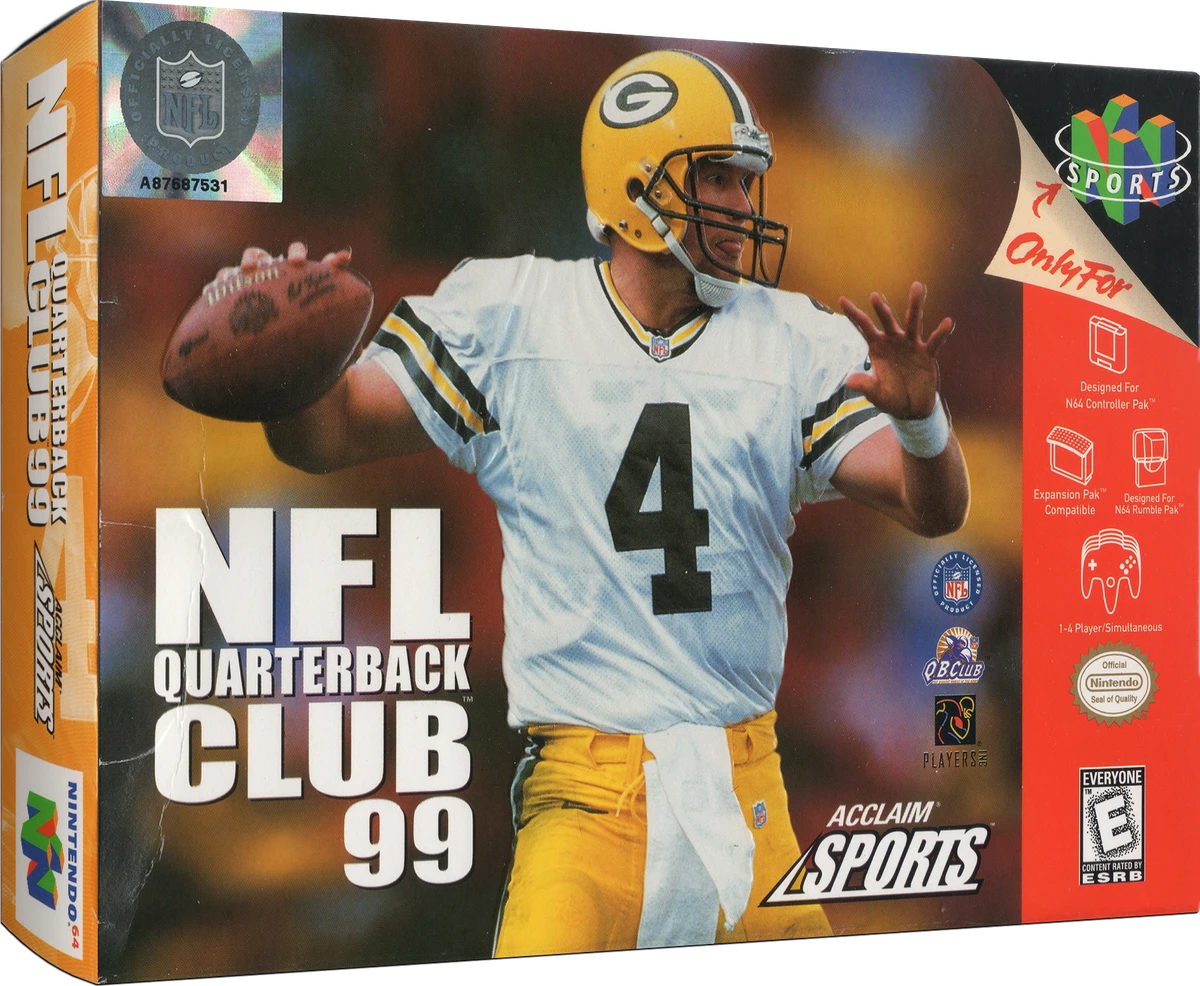 NFL Quarterback Club 99 box art