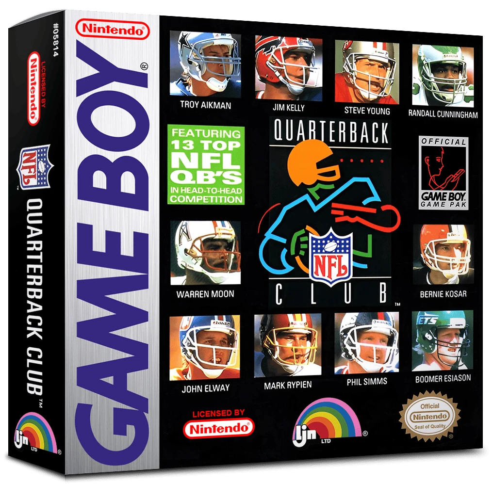 NFL Quarterback Club box art