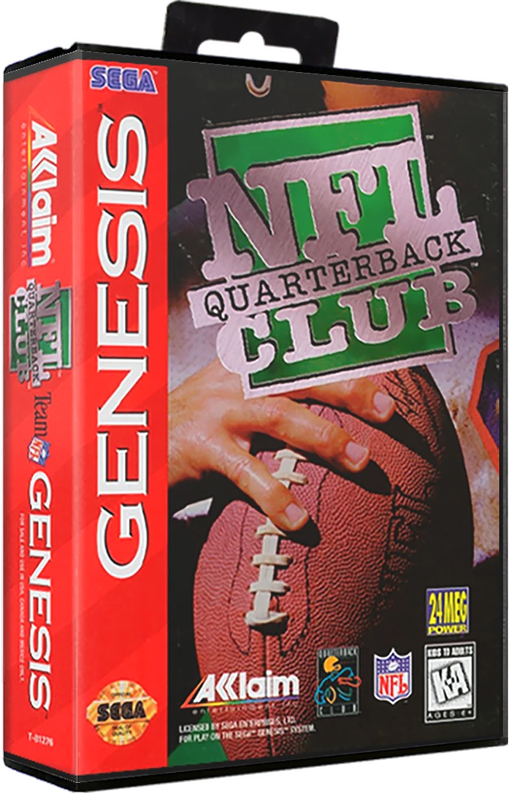 NFL Quarterback Club box art