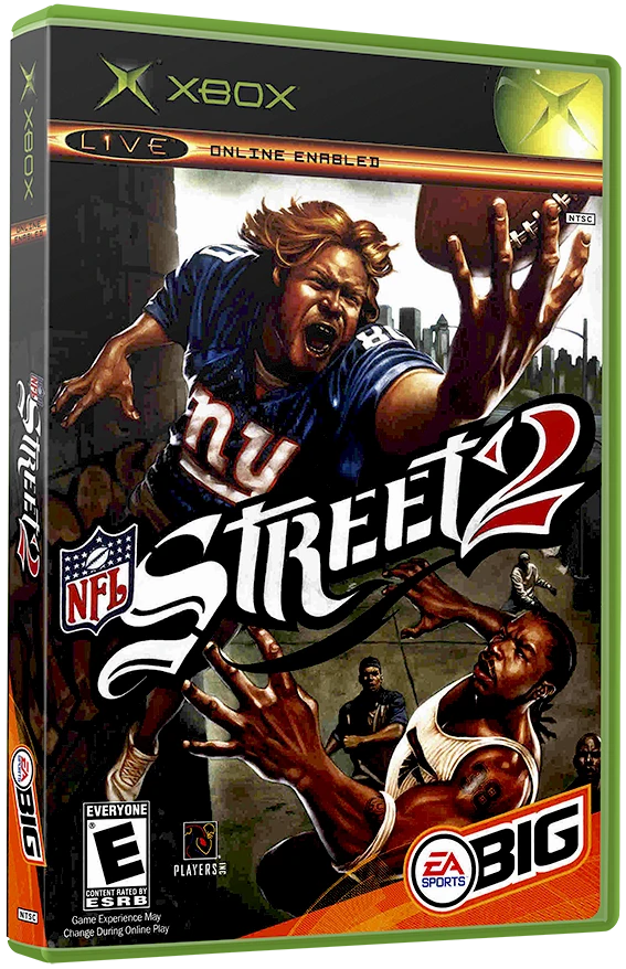 NFL Street 2 box art