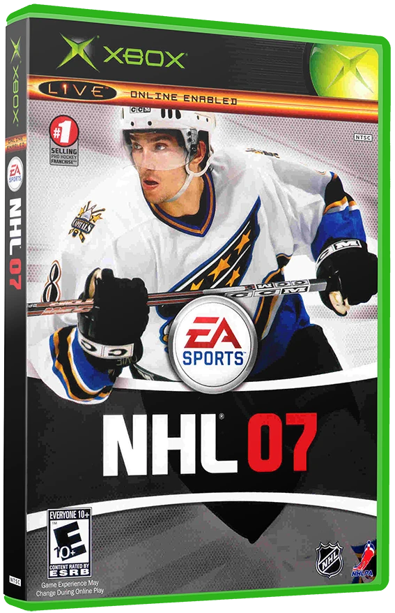 NHL 07 box art