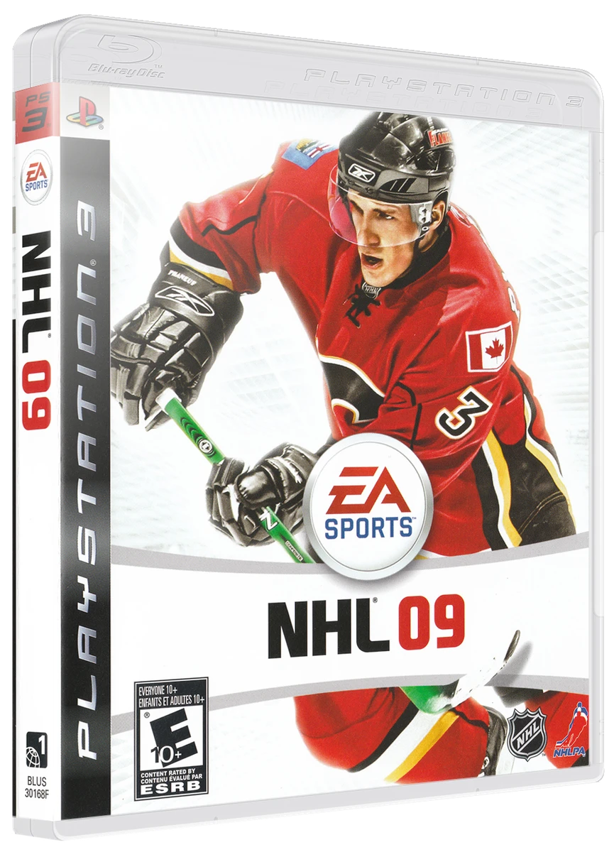 NHL 09 box art