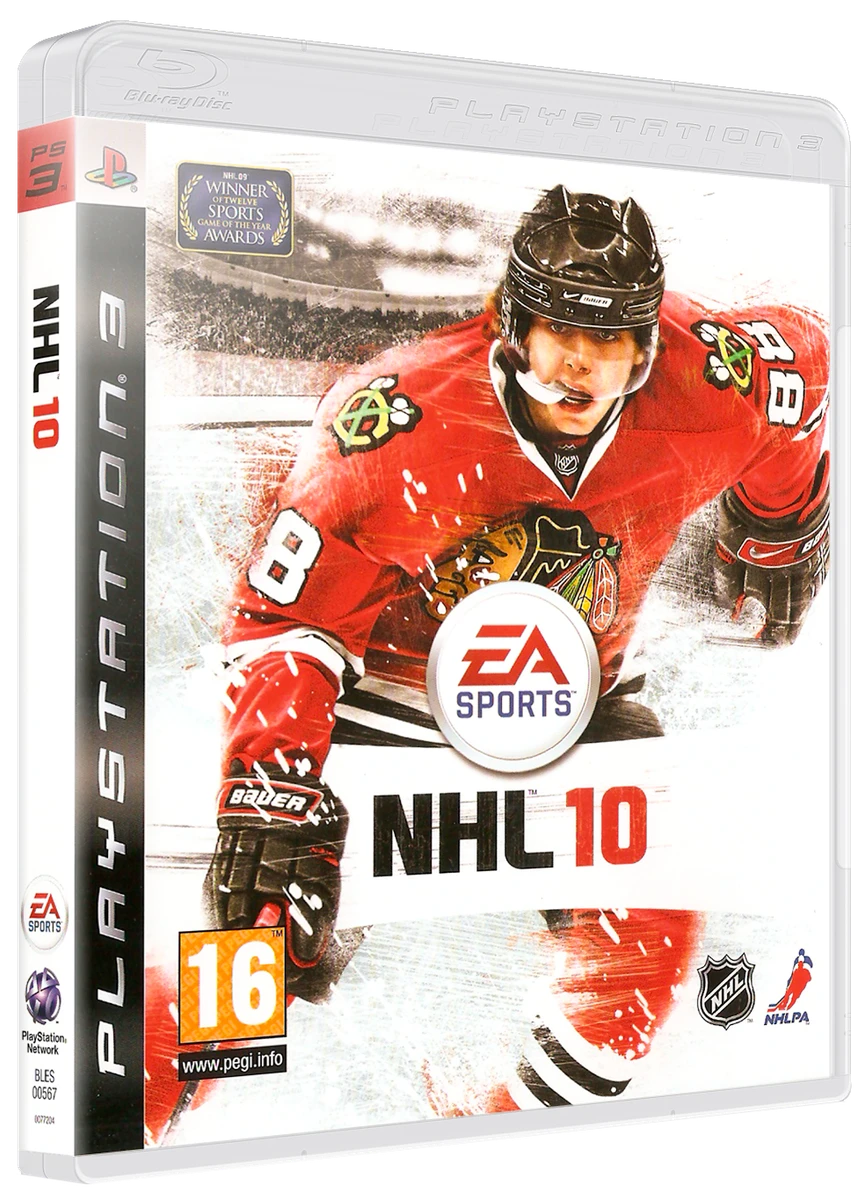 NHL 10 box art