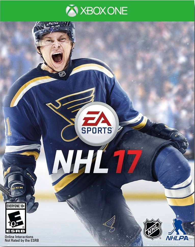 NHL 17 box art
