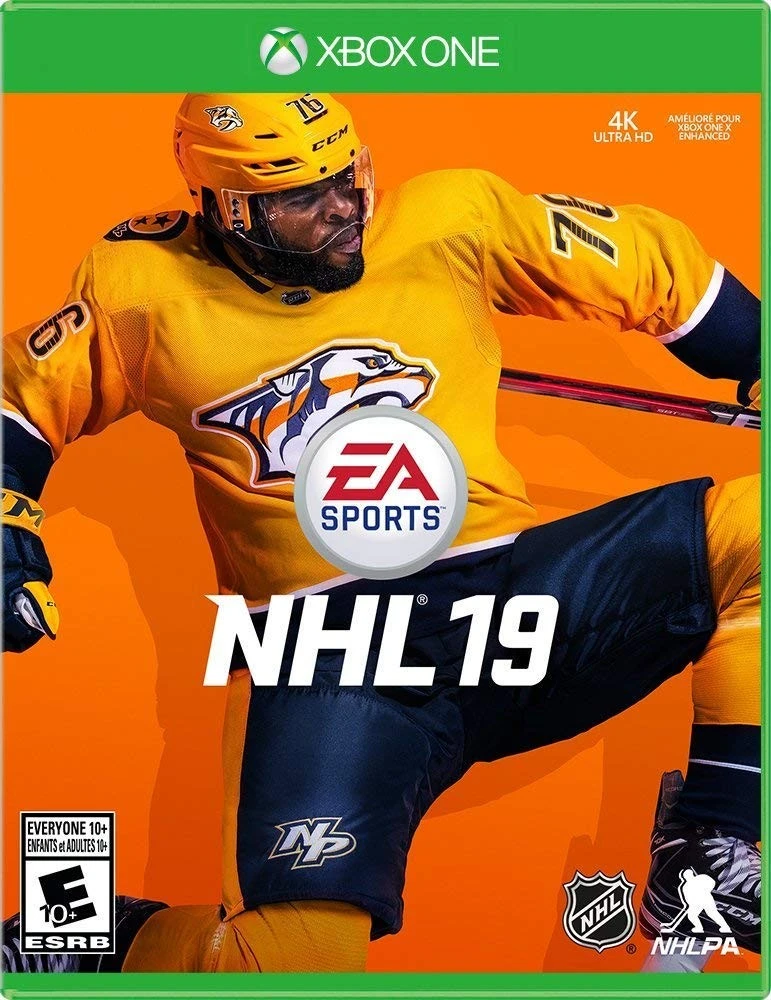 NHL 19 box art