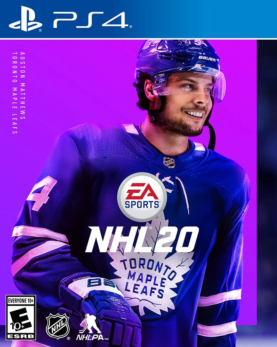 NHL 20 box art