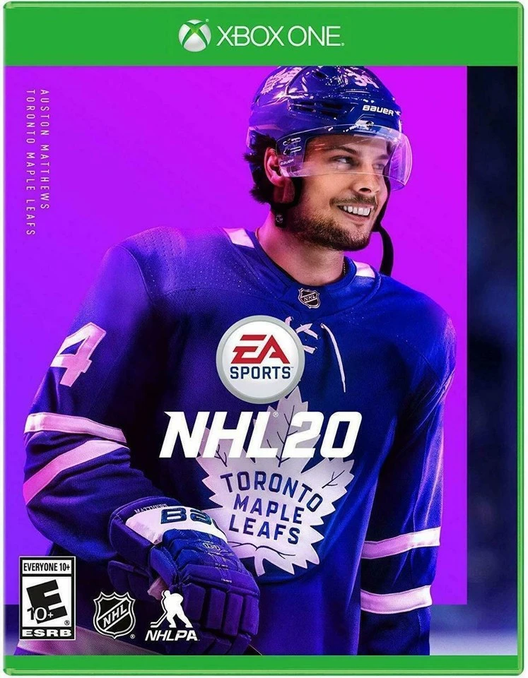 NHL 20 box art