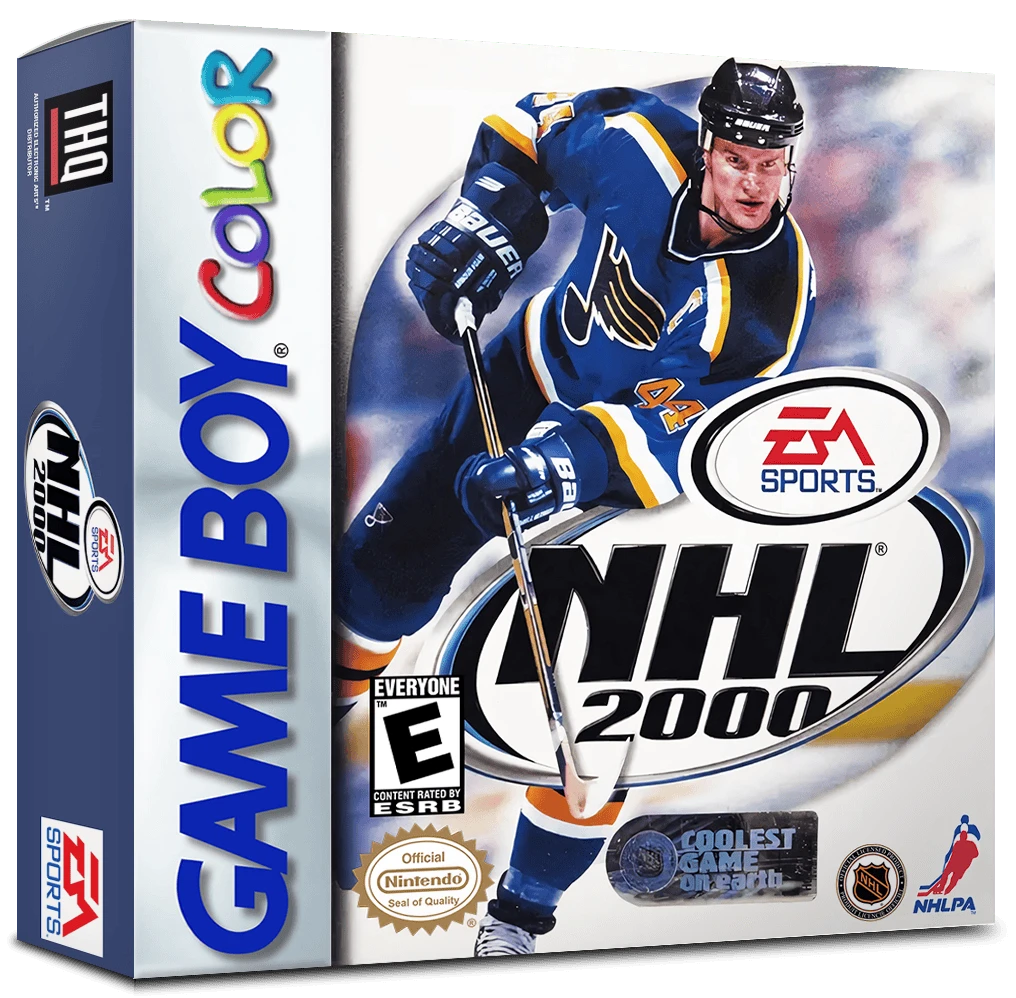 NHL 2000 box art