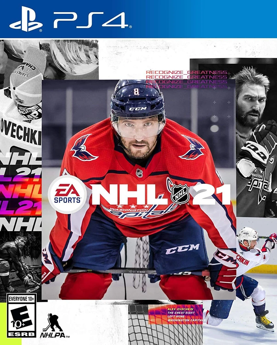 NHL 21 box art