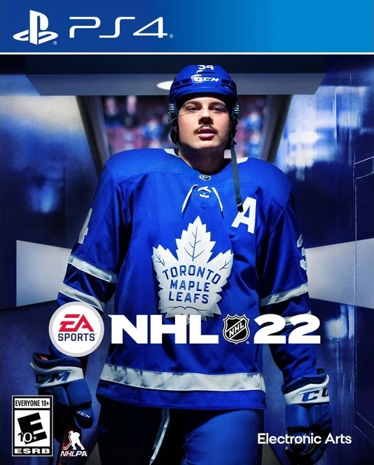 NHL 22 box art