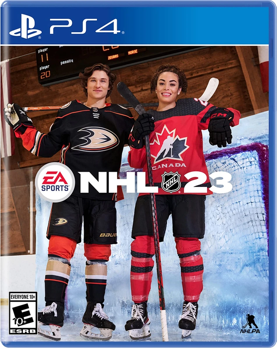 NHL 23 box art