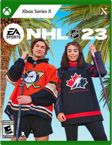 NHL 23 box art