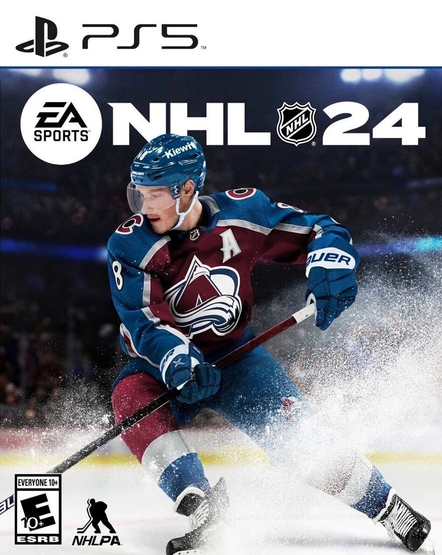 NHL 24 box art
