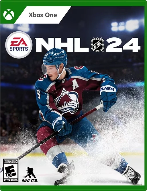 NHL 24 box art