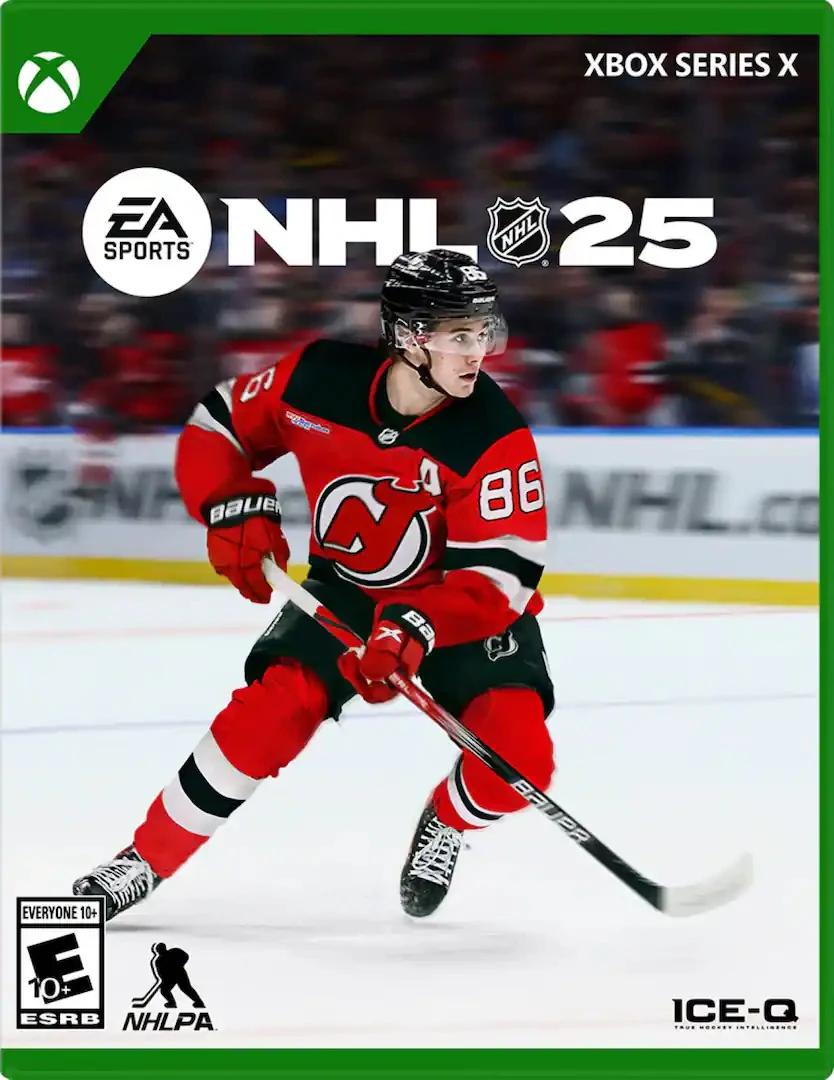 NHL 25 box art