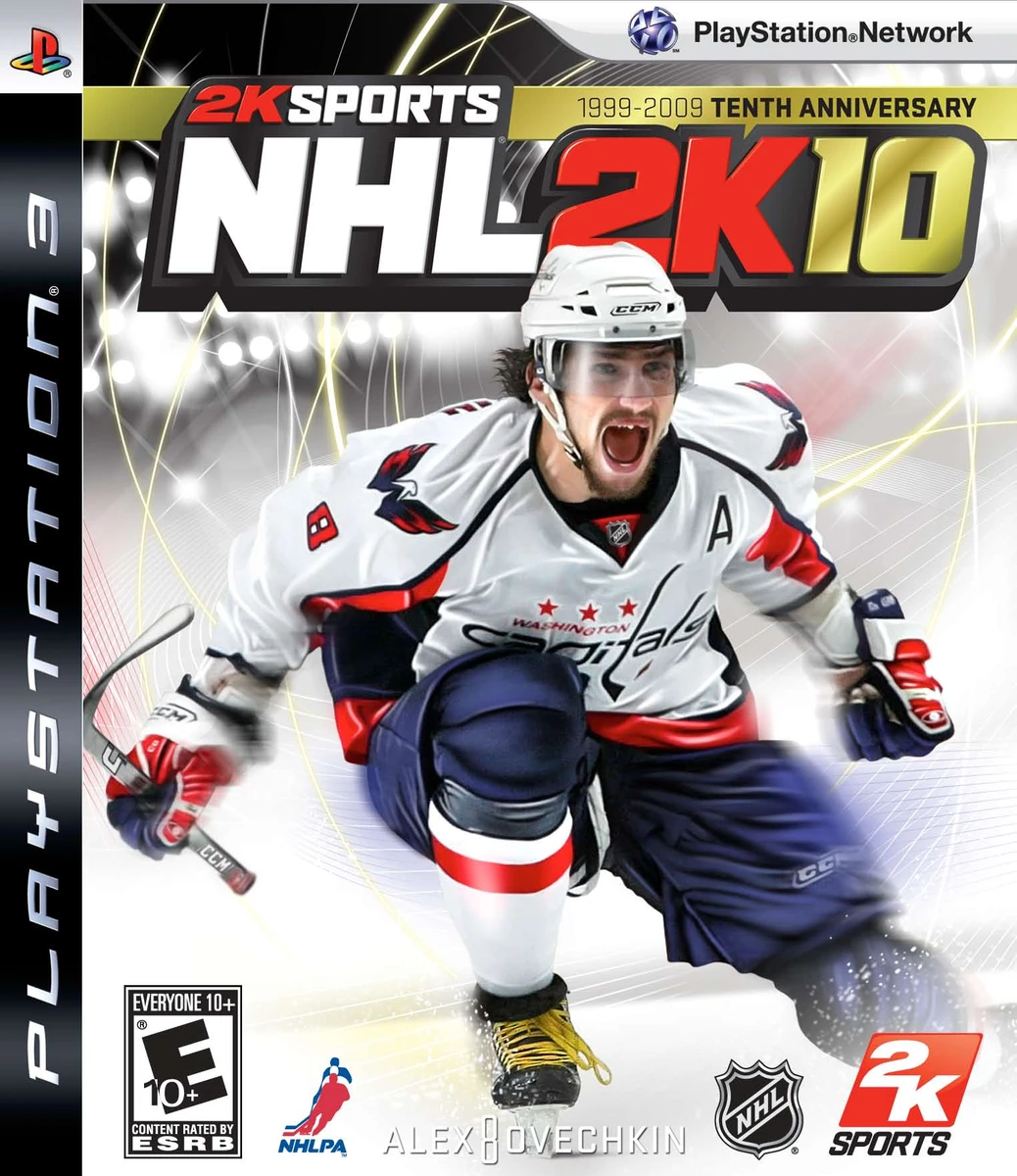 NHL 2K10 box art