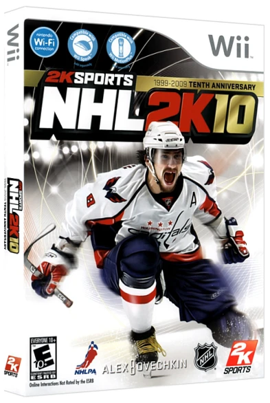 NHL 2K10 box art
