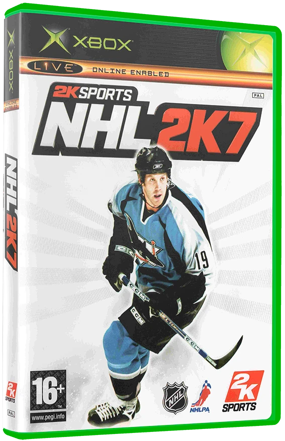 NHL 2K7 box art