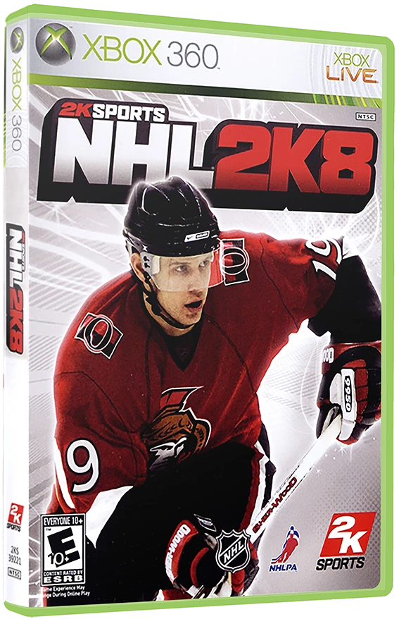 NHL 2K8 box art