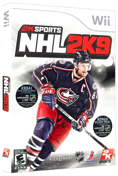 NHL 2K9 box art