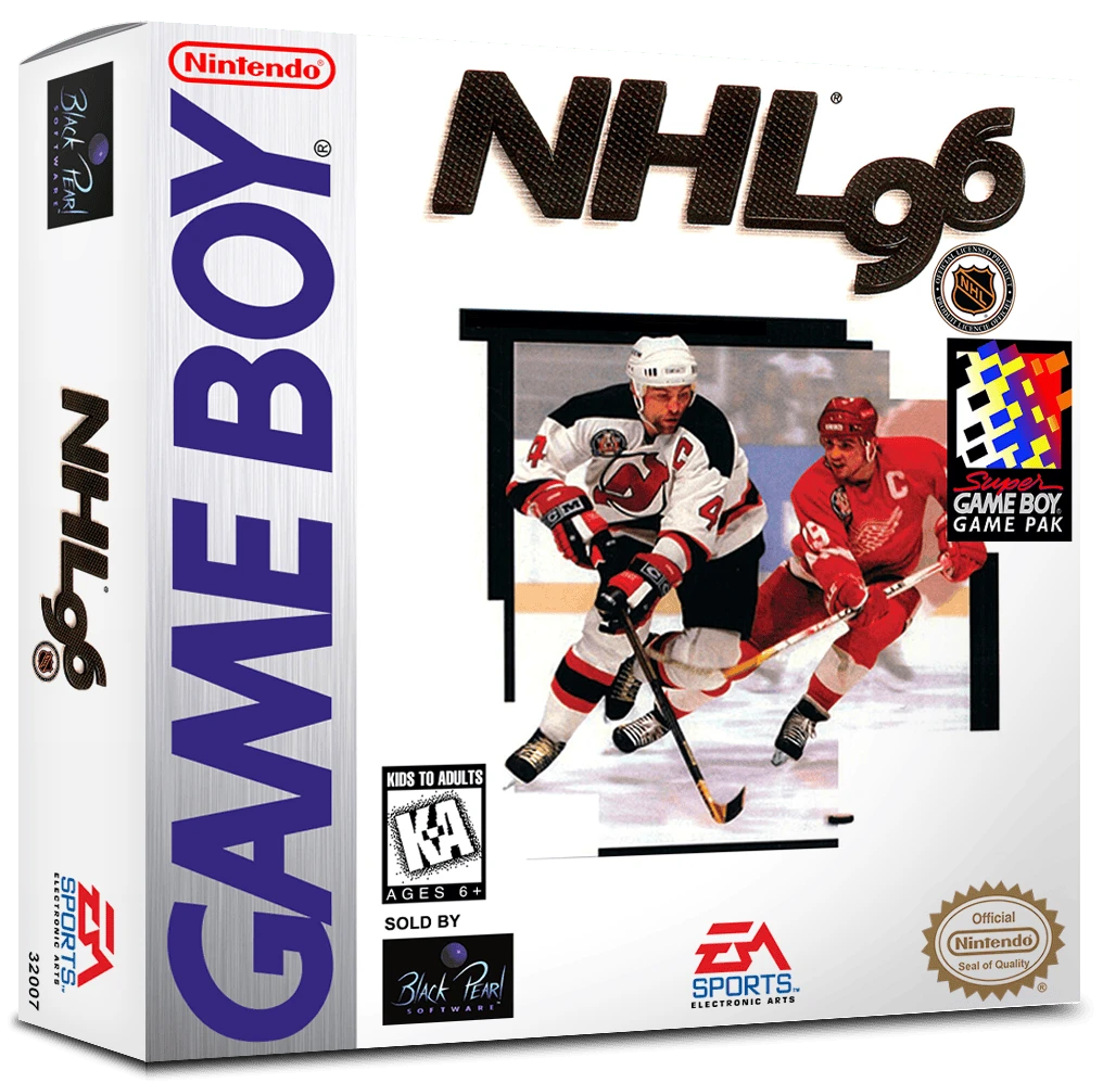 NHL 96 box art