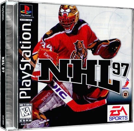NHL 97 box art