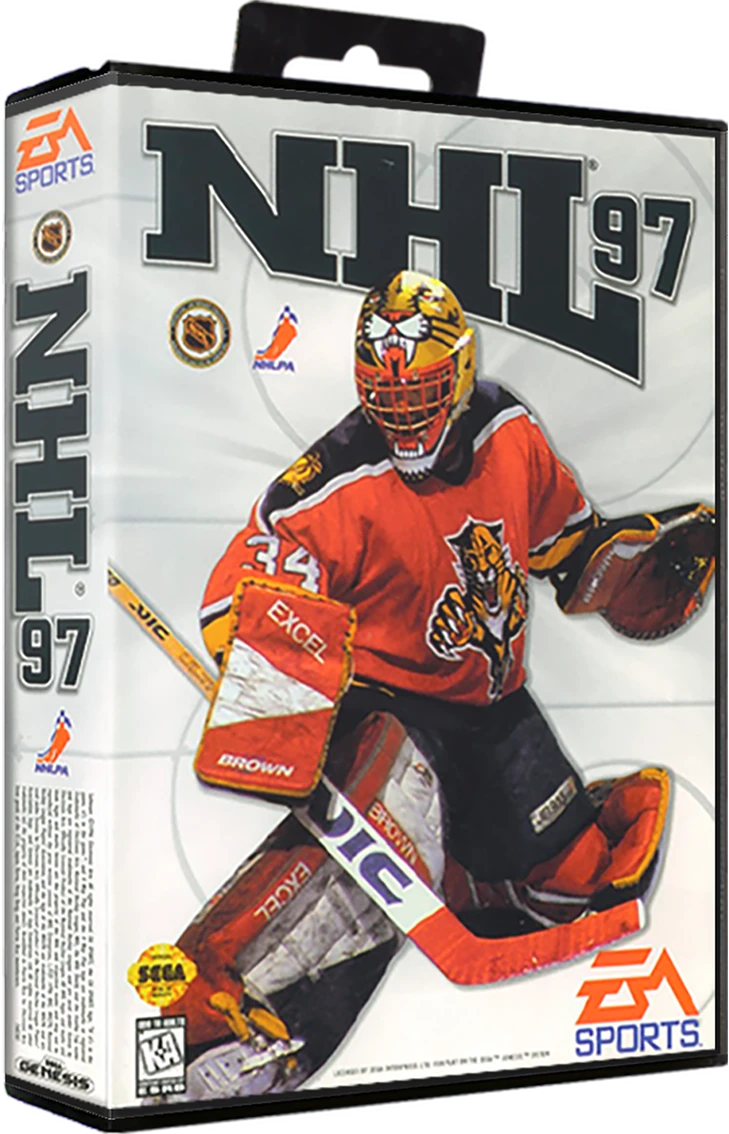 NHL 97 box art
