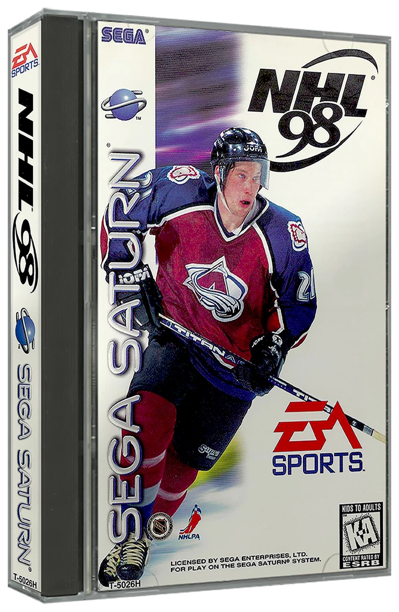 NHL '98 box art