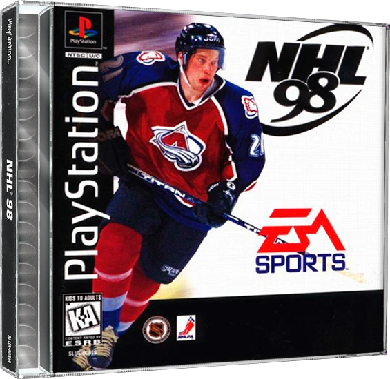NHL 98 box art