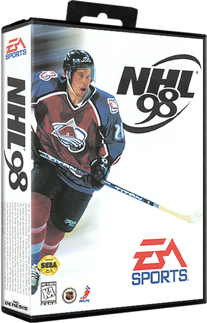 NHL 98 box art