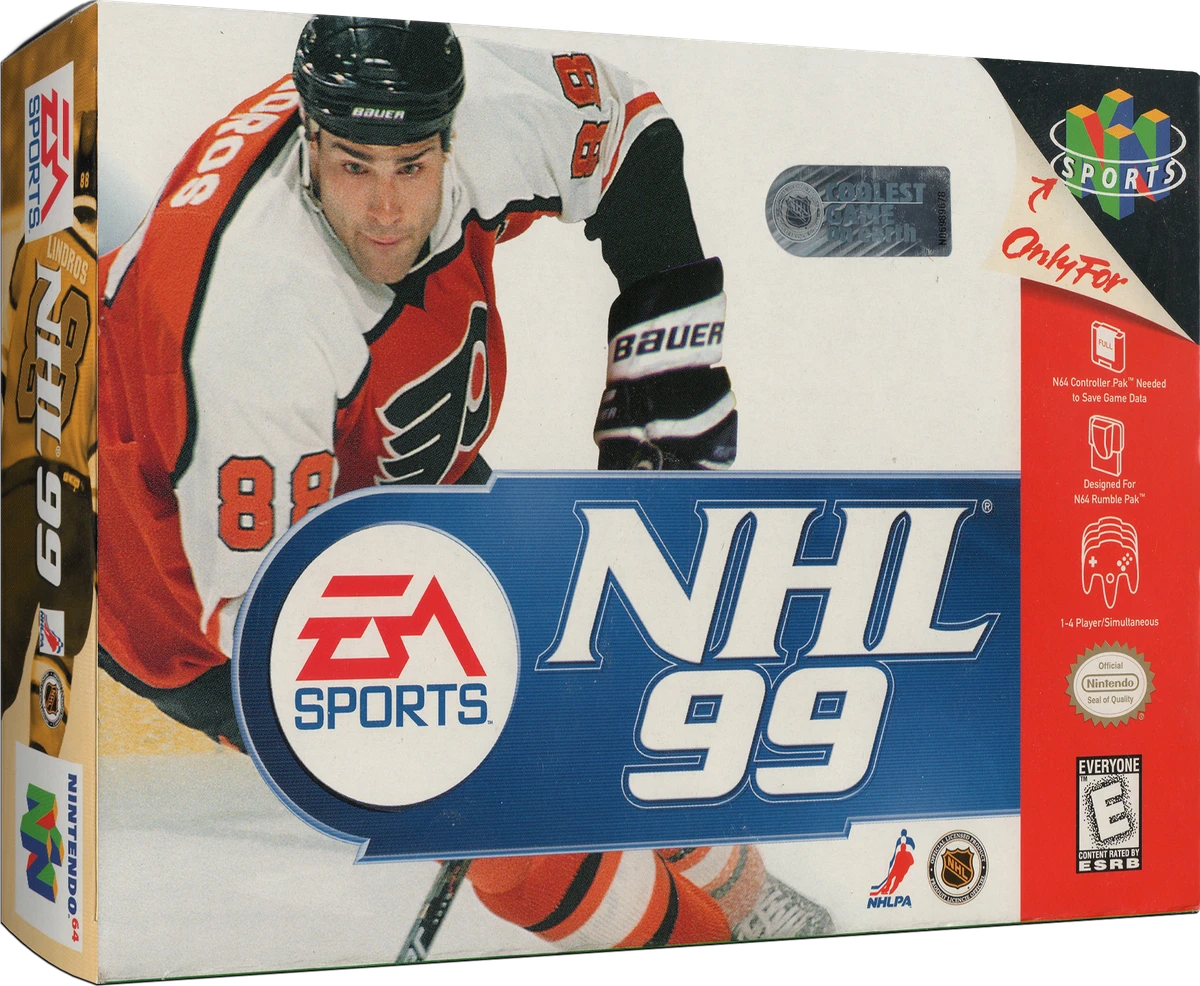NHL 99 box art