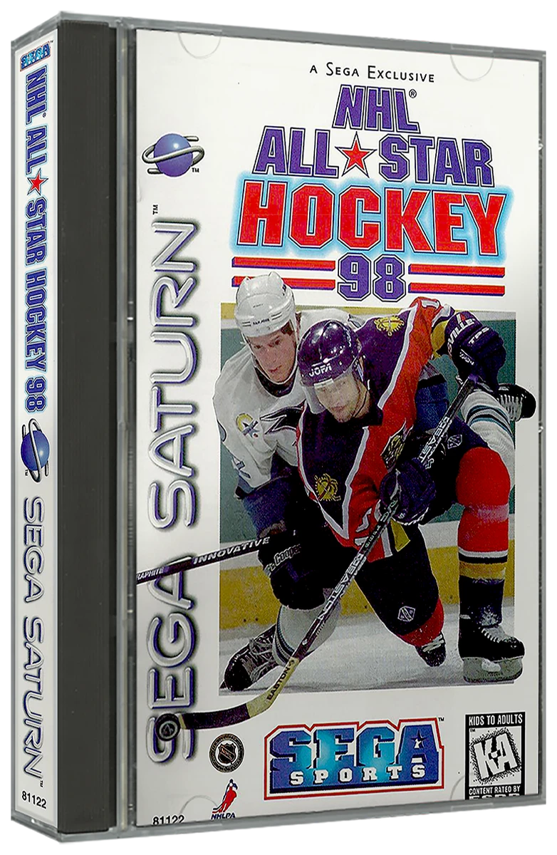 NHL All-Star Hockey '98 box art