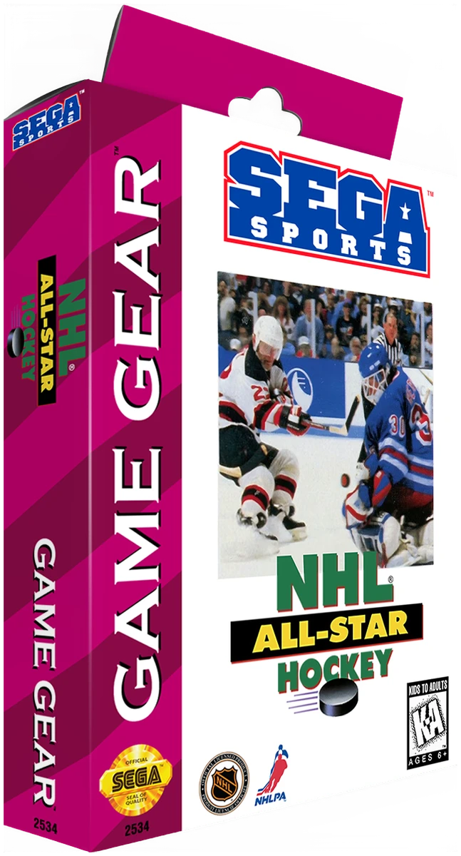 NHL All-Star Hockey box art