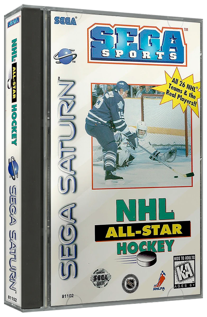 NHL All-Star Hockey box art