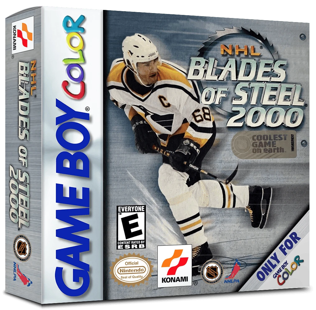 NHL Blades of Steel 2000 box art