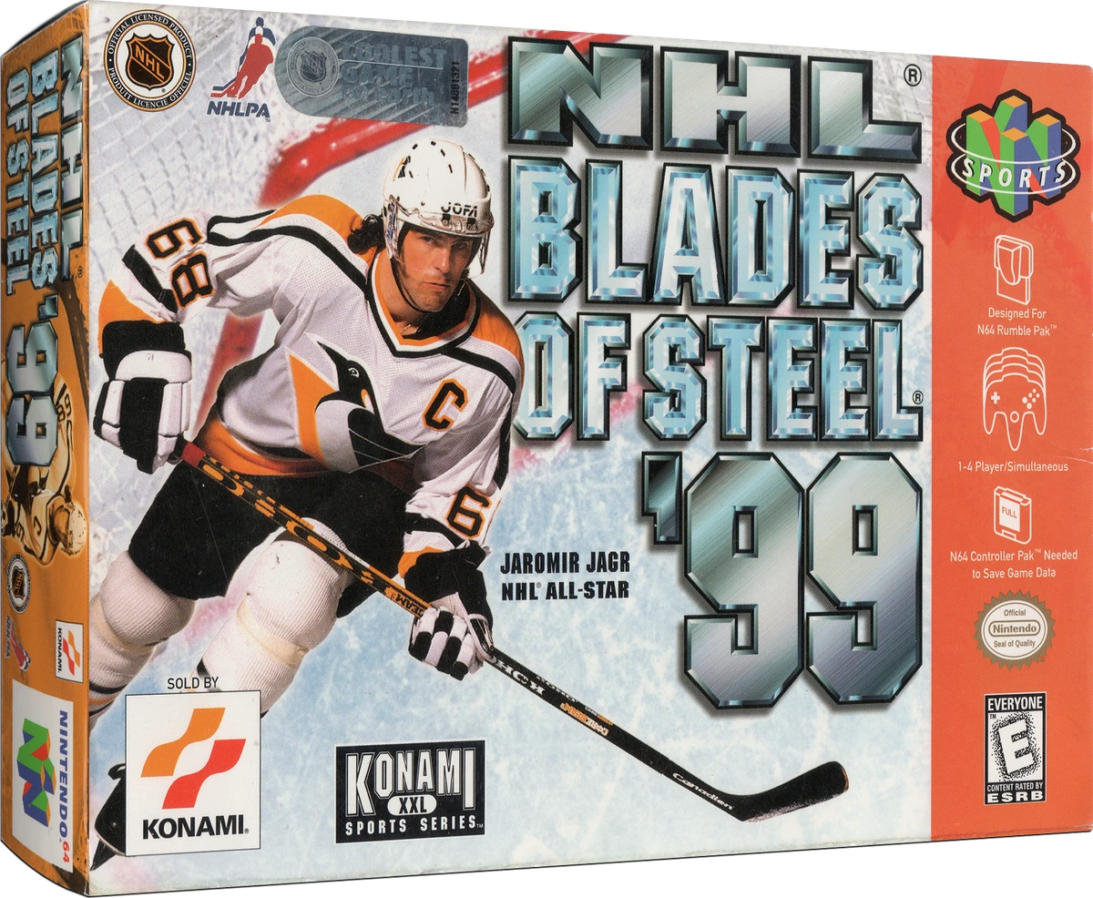 NHL Blades of Steel '99 box art