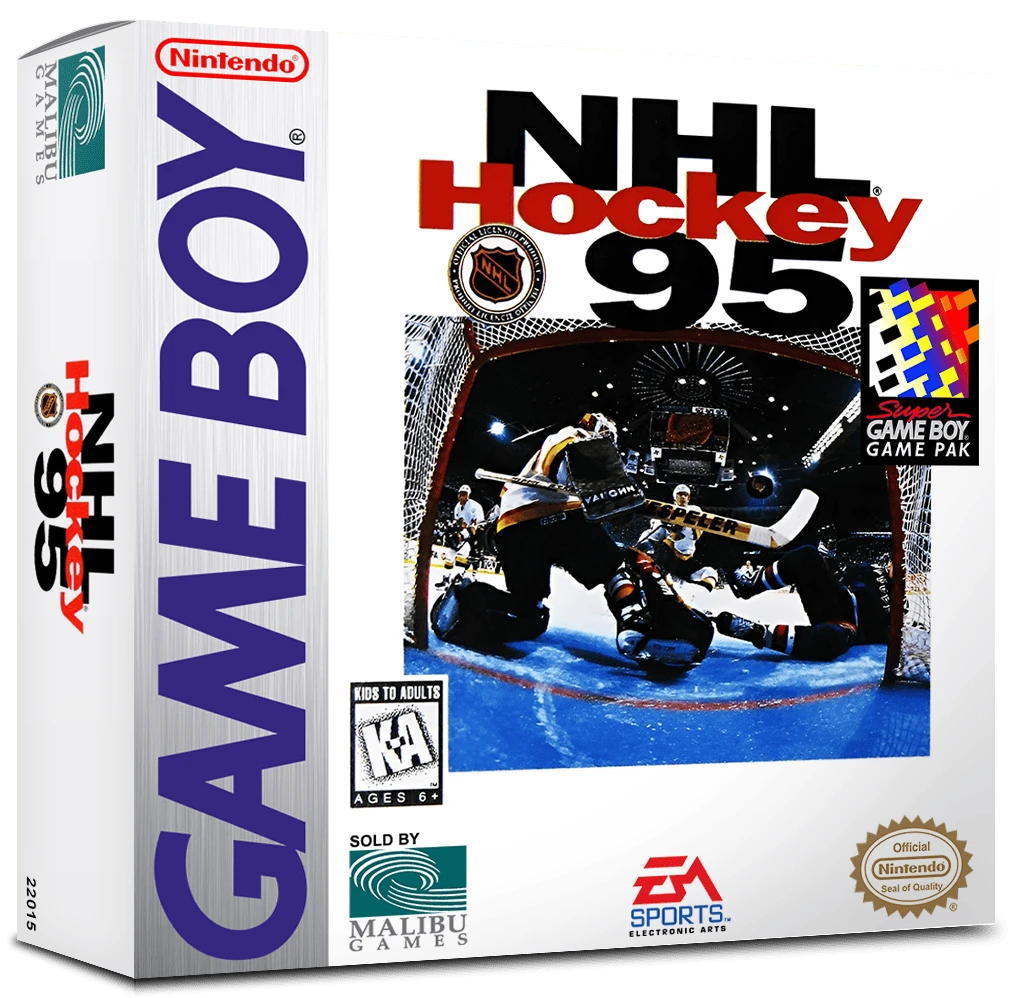 NHL Hockey 95 box art