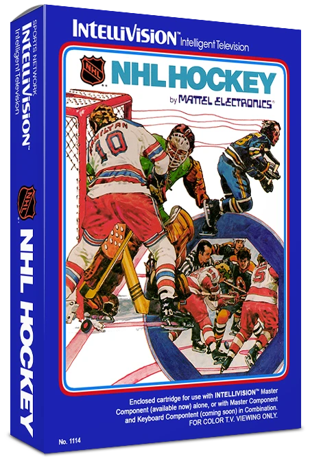 NHL Hockey box art