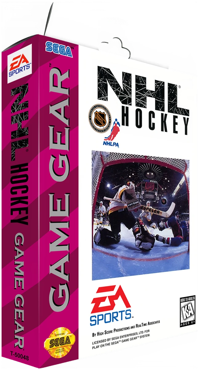 NHL Hockey box art