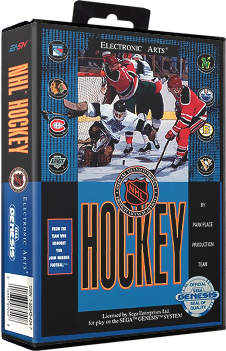 NHL Hockey box art