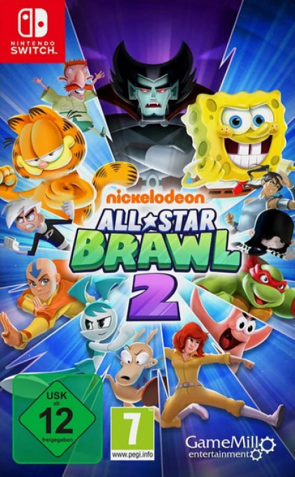 Nickelodeon All-Star Brawl 2 box art