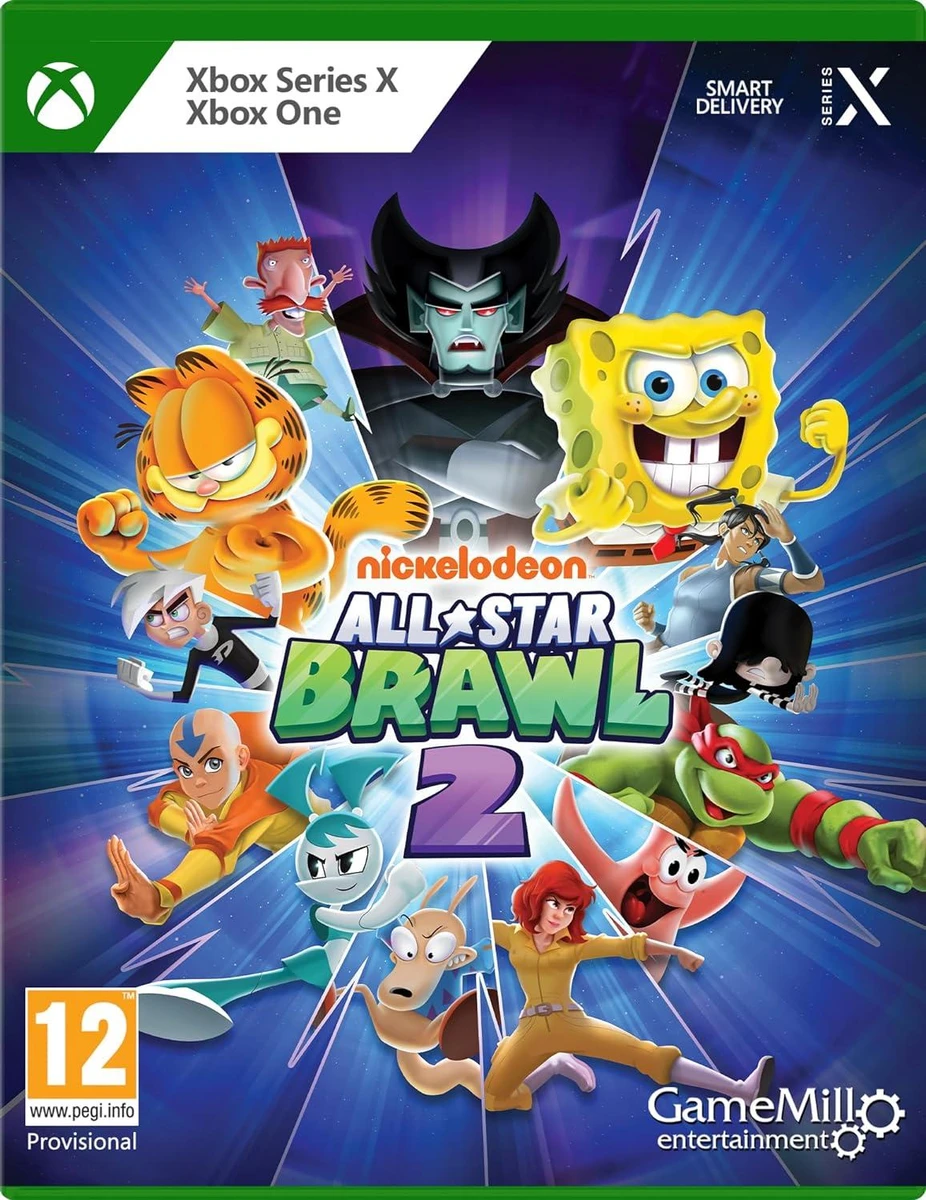 Nickelodeon All-Star Brawl 2 box art