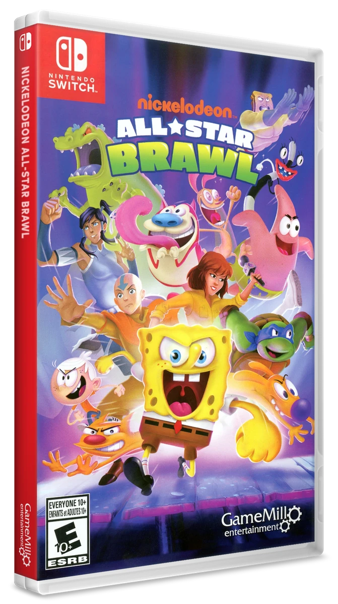 Nickelodeon All Star Brawl box art