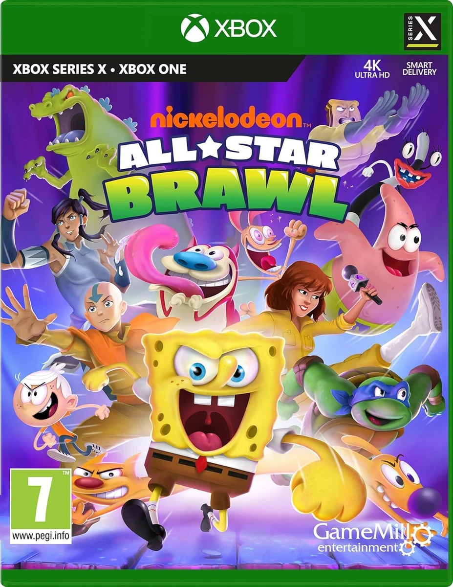 Nickelodeon All-Star Brawl box art