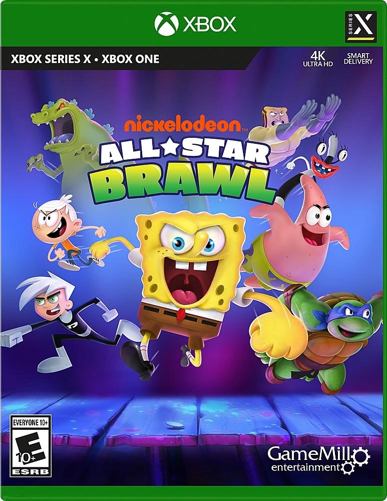 Nickelodeon All Star Brawl box art