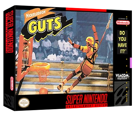 Nickelodeon GUTS box art